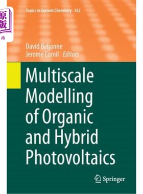 海外直订Multiscale Modelling of Organic and Hybrid Photovoltaics 有机和混合光伏的多尺度建模