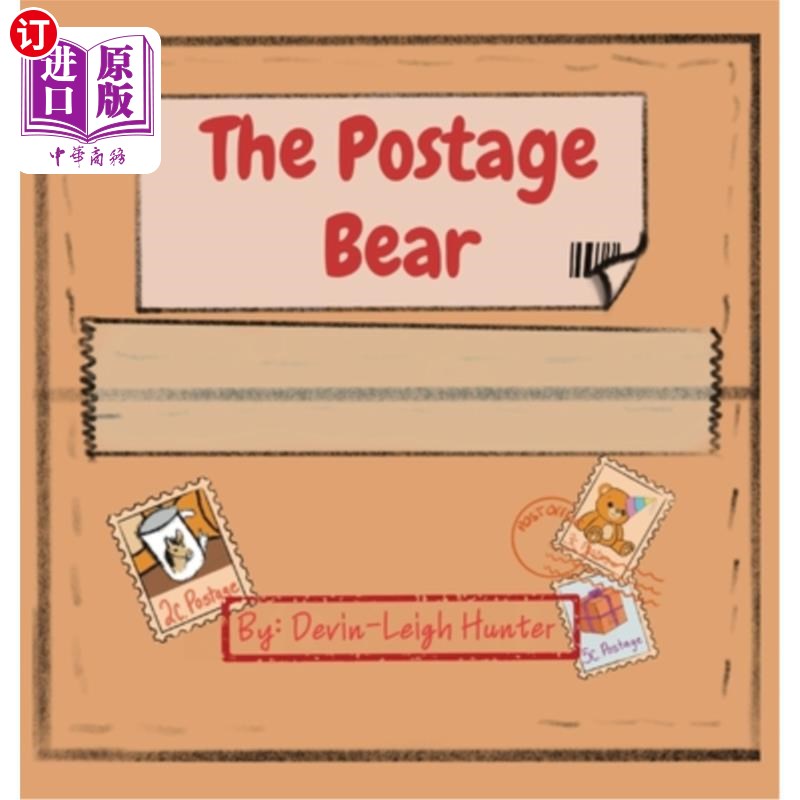 海外直订The Postage Bear邮资熊