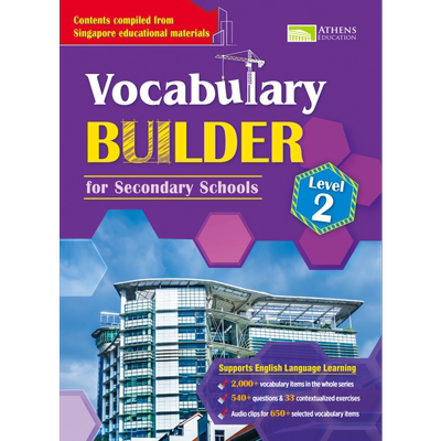 现货 初中词汇累积2 Vocabulary Builder for Junior Secondary Schools Book 2  (2021 Ed.)【中商原版】