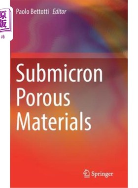 海外直订Submicron Porous Materials 亚微米多孔材料