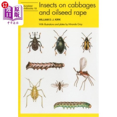海外直订Insects on Cabbages and Oilseed Rape 白菜和油菜上的昆虫