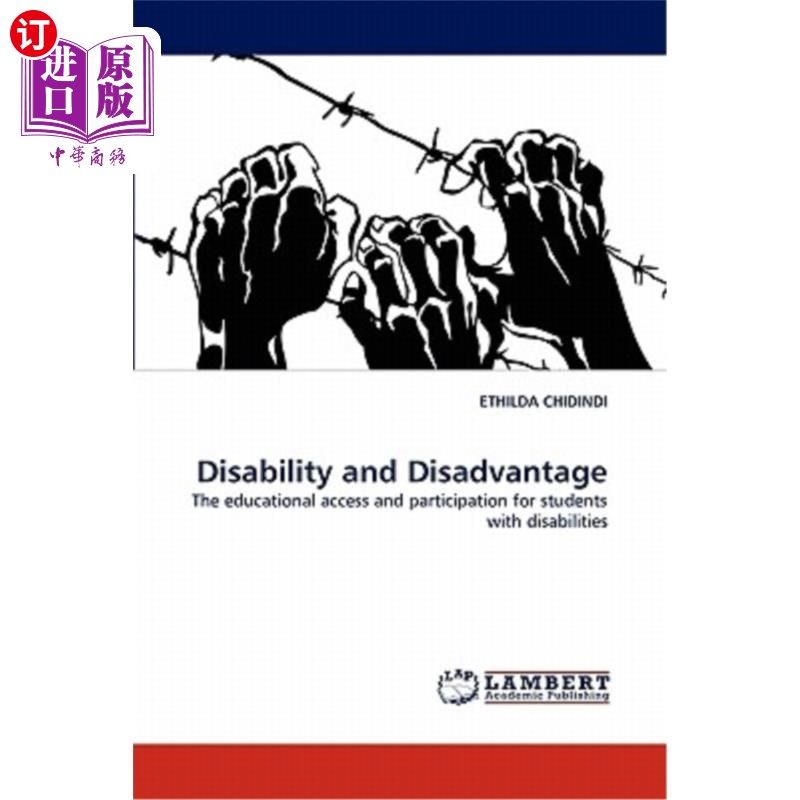 海外直订disability and disadvantage 残疾和缺点