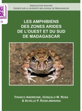海外直订Les Amphibiens de l'Ouest et du Sud de Madagascar 马达加斯加西部和南部的两栖动物