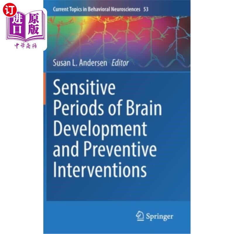 海外直订医药图书Sensitive Periods of Brain Development and Preventive Interventions 大脑发育的敏感期与预防干预