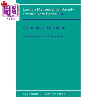 海外直订Arithmetical Functions 算术函数