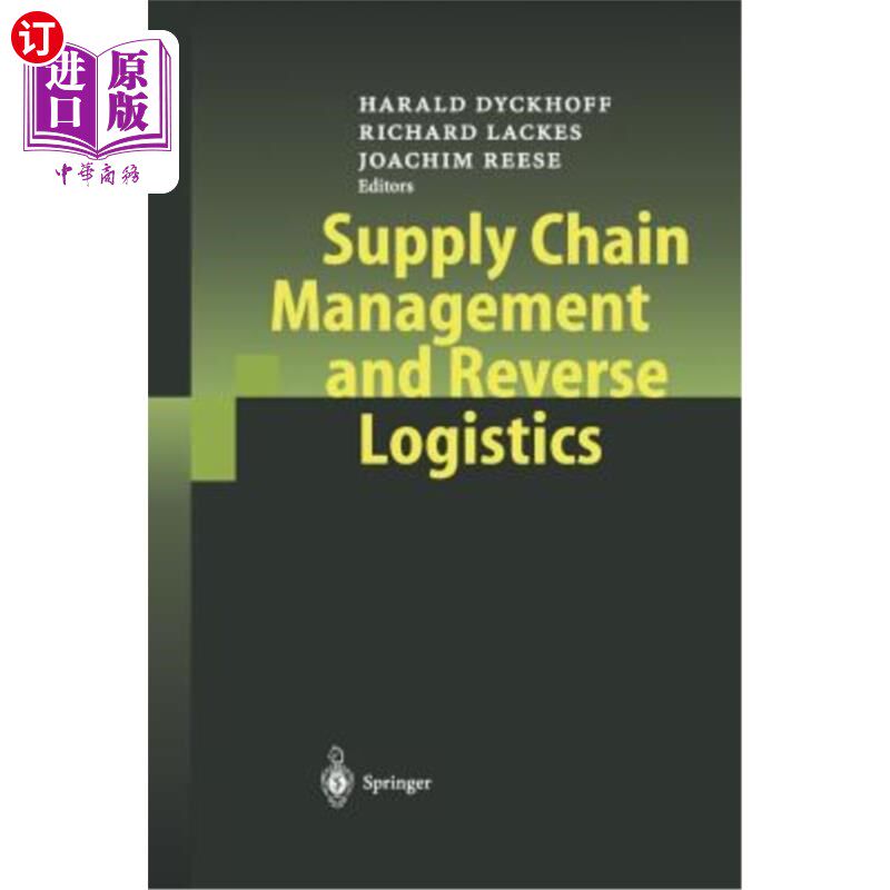 海外直订Supply Chain Management and Reverse Logistics 供应链管理与逆向物流