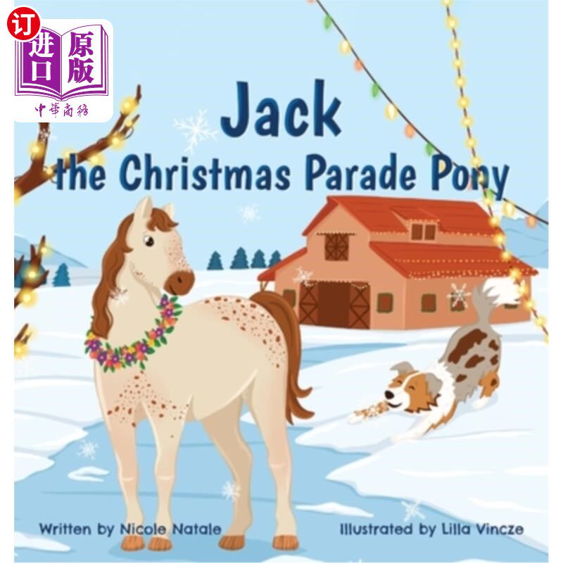 海外直订Jack the Christmas Parade Pony 圣诞游行小马杰克