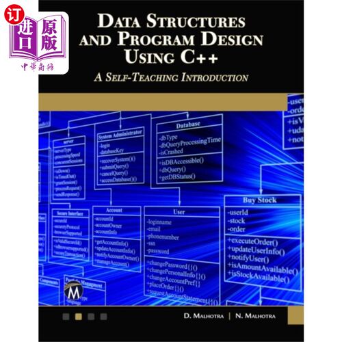 海外直订Data Structures and Program Design Using C++ 数据结构和程序设计用c++