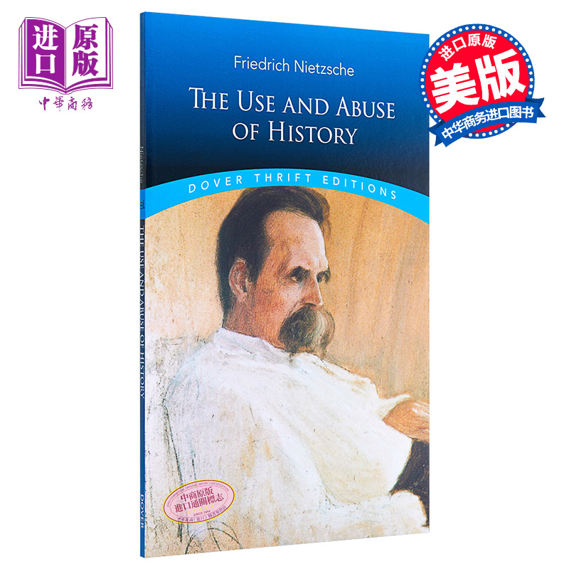 尼采：历史的用途与滥用 豆瓣阅读 英文原版 The Use and Abuse of History Friedrich Nietzsche【中商原版】