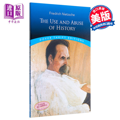 尼采：历史的用途与滥用 豆瓣阅读 英文原版 The Use and Abuse of History Friedrich Nietzsche【中商原版】