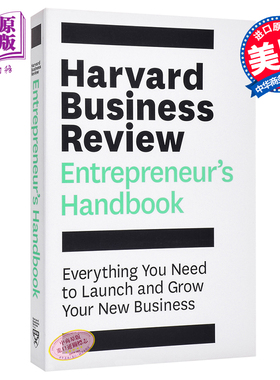 【中商原版】哈佛商业评论企业家手册 英文原版 The Harvard Business Review Entrepreneur's Handbook  商业 创业