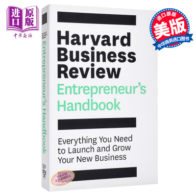 现货 【中商原版】哈佛商业评论企业家手册 英文原版 The Harvard Business Review Entrepreneur's Handbook  商业 创业