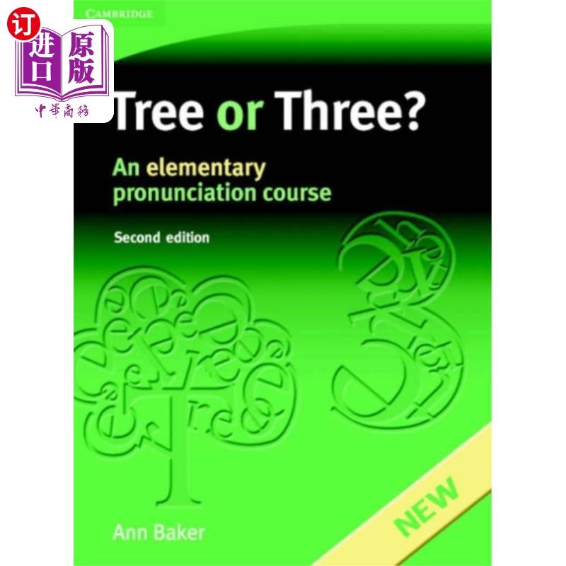 海外直订Tree or Three?: An Elementary Pronunciation Course 树还是三？：初级发音课程