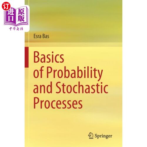 海外直订Basics of Probability and Stochastic Processes 概率和随机过程基础