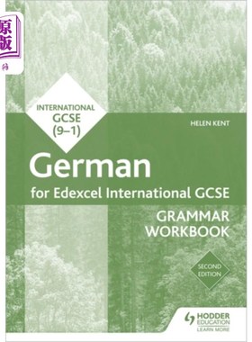 海外直订Edexcel International GCSE German Grammar Workbo... 爱德思国际GCSE德语语法练习册第二版