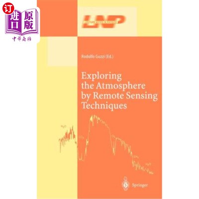 海外直订Exploring the Atmosphere by Remote Sensing Techniques 利用遥感技术探索大气