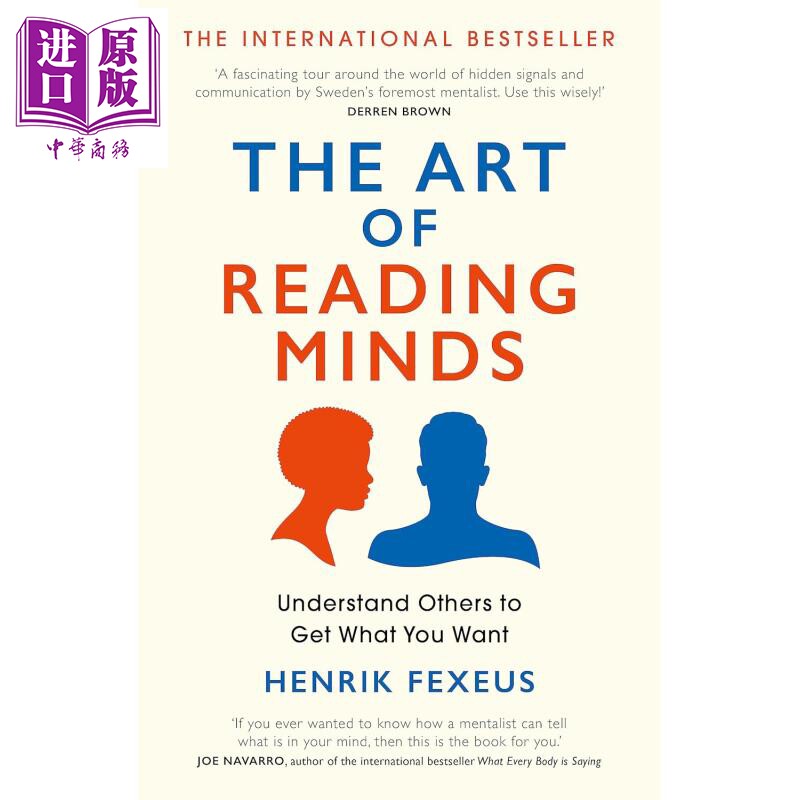 看人看到骨子里 瑞典读心术大师教你掌握人心 洞察人性 The Art of Reading Minds 英文原版 Henrik Fexeus 心理学【中商原版