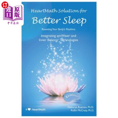 海外直订医药图书HeartMath Solution for Better Sleep 改善睡眠的HeartMath解决方案