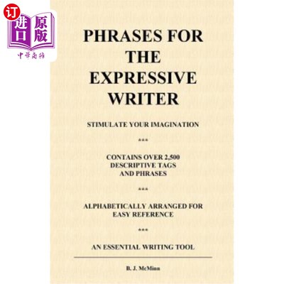 海外直订Phrases for the Expressive Writer 表达型作家的短语