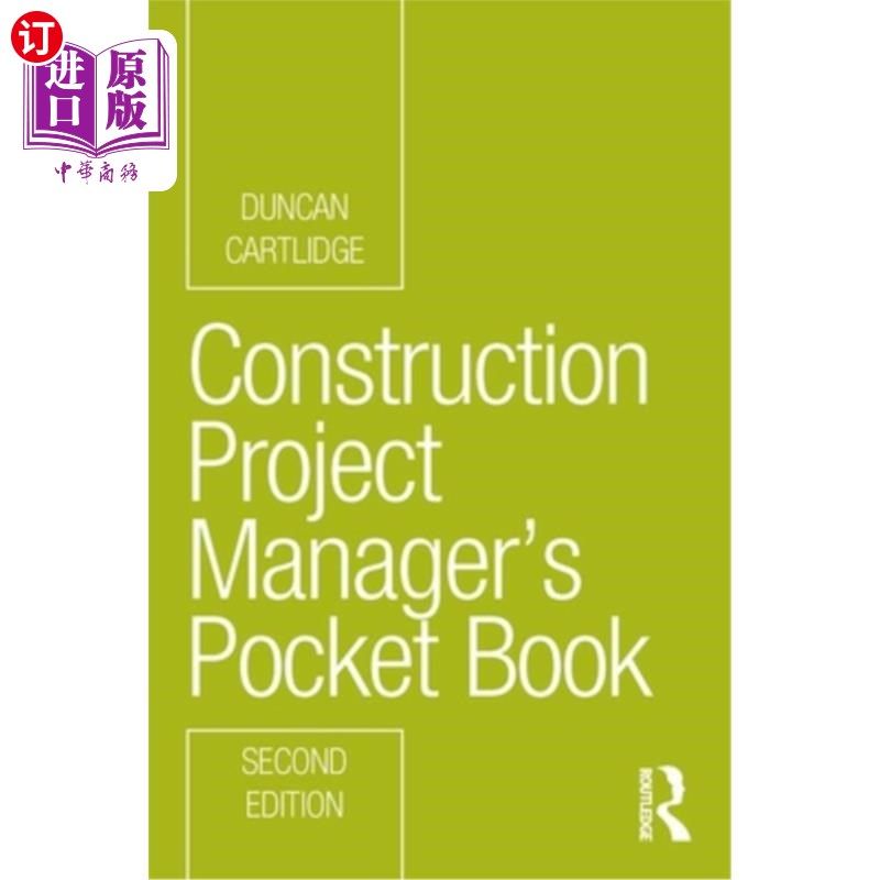 海外直订Construction Project Manager's Pocket Book