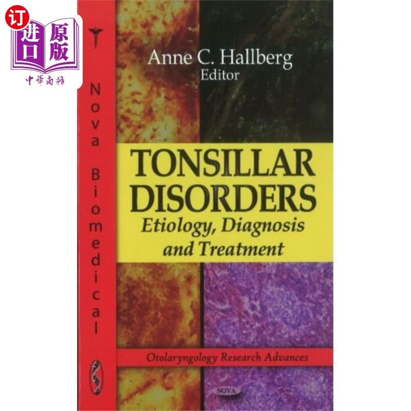 海外直订医药图书tonsillar disorders 扁桃体疾病