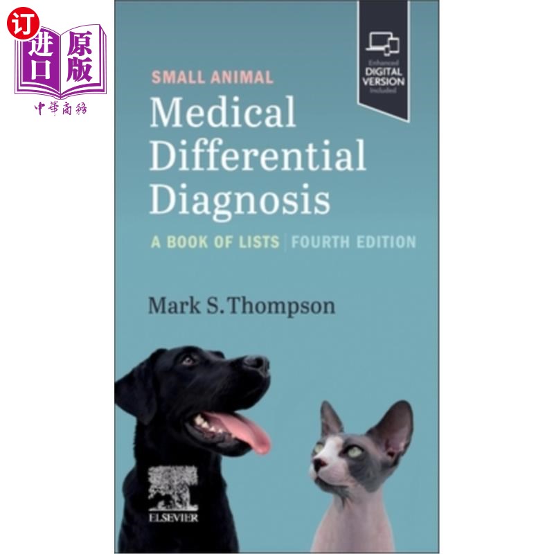 海外直订医药图书Small Animal Medical Differential Diagnosis: A Book of Lists 小动物医学鉴别诊断:清单书