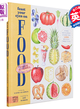 Zoe Barker：Feast your eyes on food 饱餐一顿 美食百科全书 英文原版进口图书 儿童绘本 食物图画书 7-10岁【中商原版】