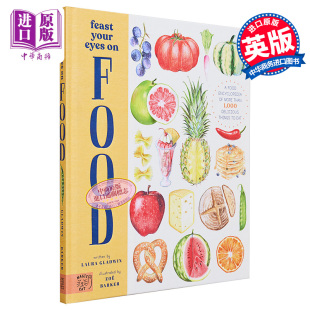your food Zoe 美食百科全书 食物图画书 10岁 儿童绘本 eyes 进口图书 英文原版 中商原版 饱餐一顿 Barker：Feast