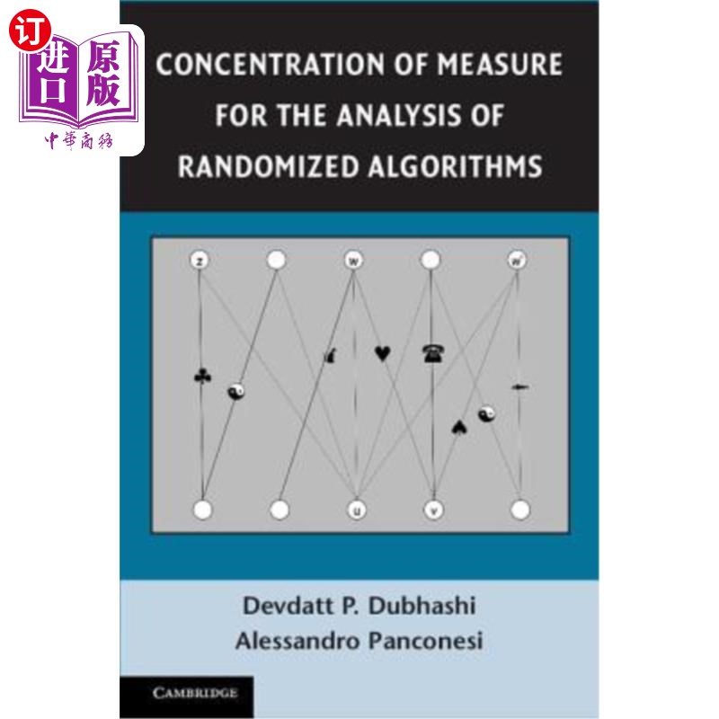 海外直订Concentration of Measure for the Analysis of Randomized Algorithms 随机算法分析的测度集中