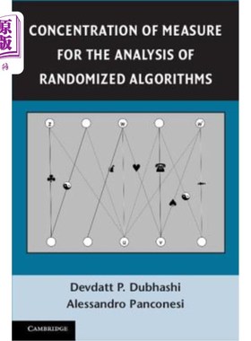 海外直订Concentration of Measure for the Analysis of Randomized Algorithms 随机算法分析的测度集中
