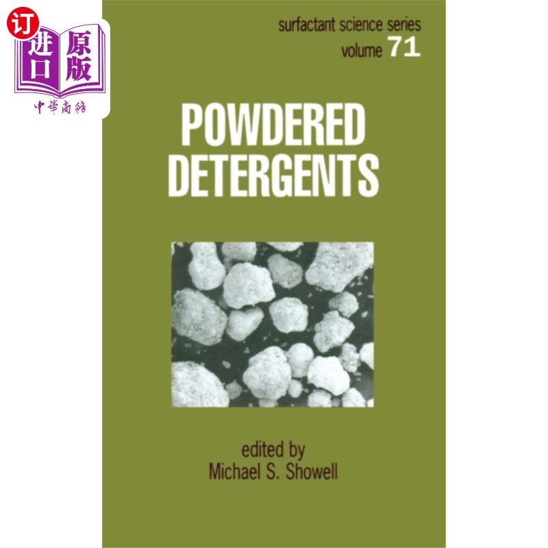 海外直订Powdered Detergents粉状洗涤剂