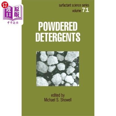 海外直订Powdered Detergents 粉状洗涤剂