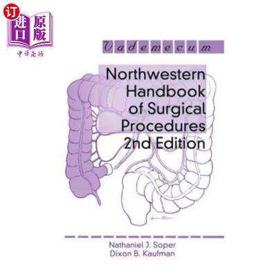 海外直订医药图书Northwestern Handbook of Surgical Procedures 西北外科手术手册