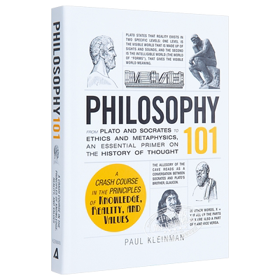 101系列：哲学 英文原版 Philosophy 101 Paul 英文原版书 英文书 政治与社会科学