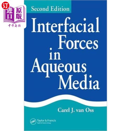 海外直订Interfacial Forces in Aqueous Media 水介质中的界面力