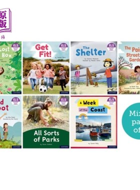 海外直订Essential Letters and Sounds: Essential Phonic R... 基本字母和声音:基本语音阅读:牛津阅读4级:混合8包