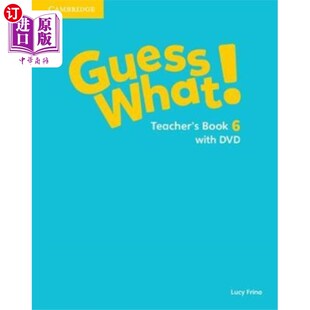 海外直订海外直订古英语 Guess What! Level 6 Teacher's Book  Vide... 你猜怎么着!六级教师教材及西班牙语视频版