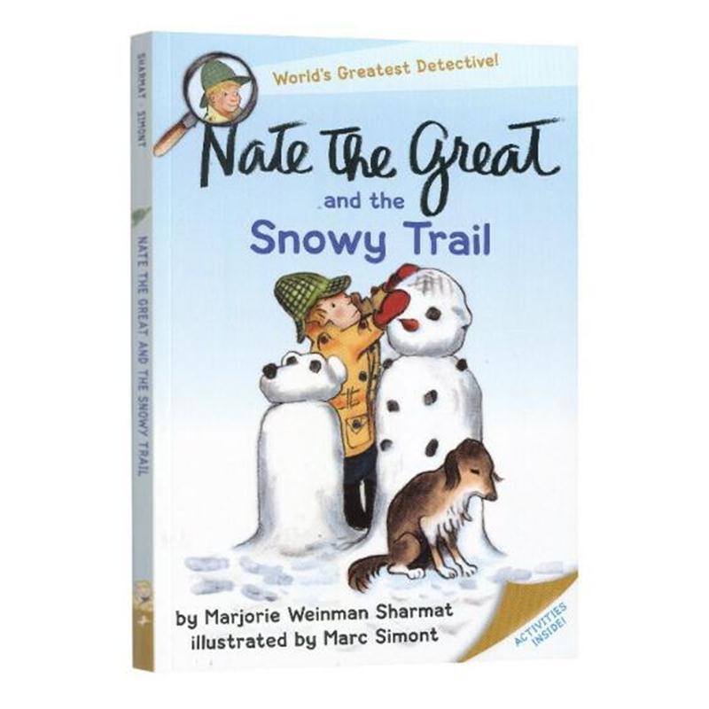 【中商原版】了不起的小侦探内特7英文原版 Nate the Great and the Snowy Trail侦探小说 550L儿童桥梁章节小说书大侦探