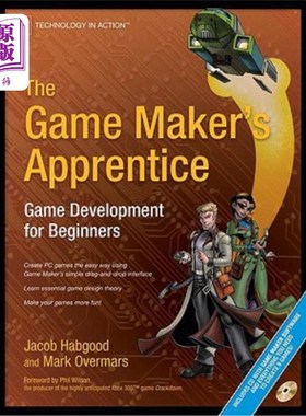 海外直订The Game Maker's Apprentice: Game Development for Beginners [With CDROM] 游戏制作人学徒：初学者游戏开发[带