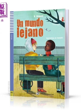 西班牙语原版分级读物ELI Teen Readers Spanish A2 Un mundo lejano 遥远的世界 含音频 西班牙文小语种小说阅读【中商原版?
