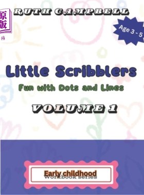 海外直订Little Scribblers: Fun with Dots and Lines 小涂鸦：点和线的乐趣