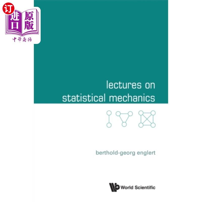 海外直订Lectures On Statistical Mechanics 统计力学讲座