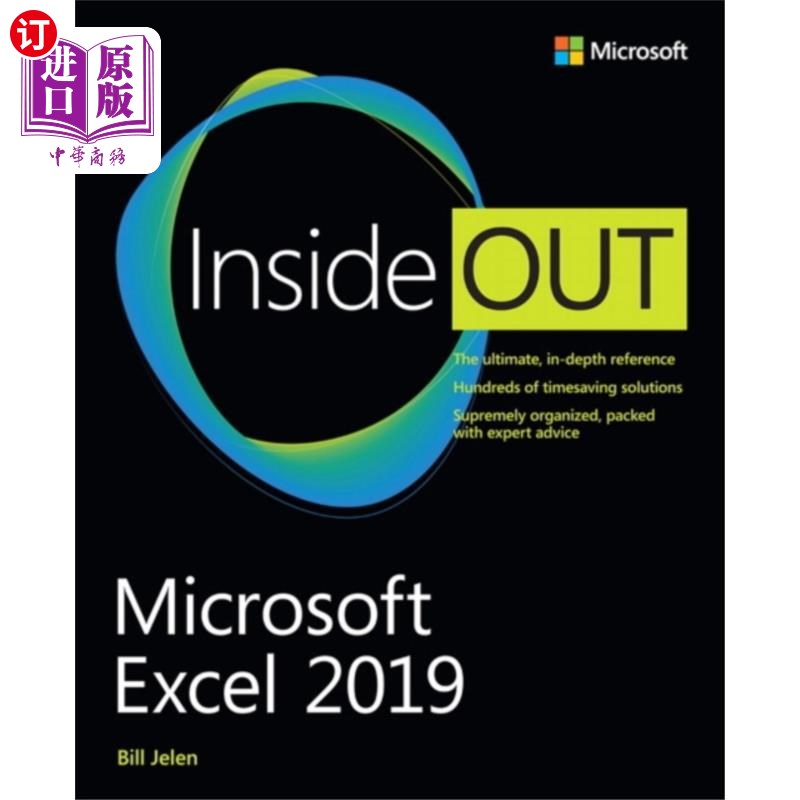 海外直订Microsoft Excel 2019 Inside Out 微软Excel 2019 Inside Out
