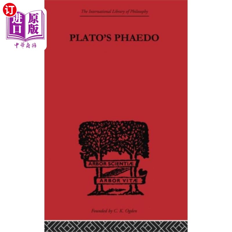 海外直订Plato's Phaedo 柏拉图的《斐多篇》