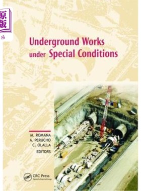 海外直订Underground Works Under Special Conditions: Proceedings of the Isrm Workshop W1, 特殊条件下的地下工程