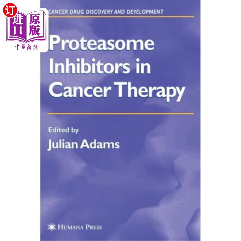 海外直订医药图书Proteasome Inhibitors in Cancer Therapy 癌症治疗中的蛋白酶体抑制剂