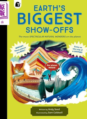 地球上壮观的自然奇观 Earth's Biggest Show-Offs The Most Spectacular Natural Wonders On The Planet 原版【中商原版】