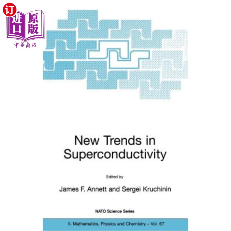 海外直订New Trends in Superconductivity 超导电性的新动向
