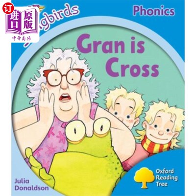 海外直订Oxford Reading Tree Songbirds Phonics: Level 3: ... 牛津阅读树鸣鸟自然拼读法:三级:Gran is Cross