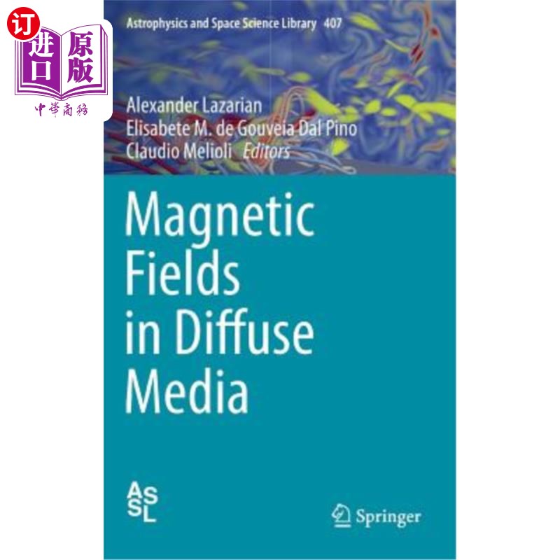海外直订Magnetic Fields in Diffuse Media 扩散介质中的磁场